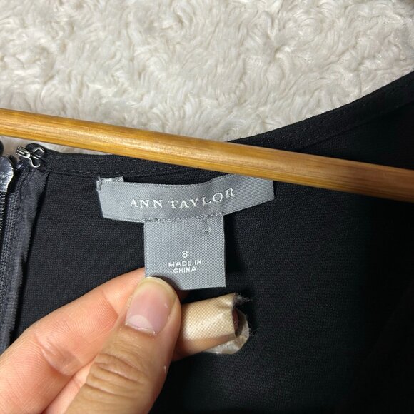 Ann Taylor Square Neck Sheath Dress in Bi-Stretch. Women’s Size 8 Medium - Picture 2 of 6